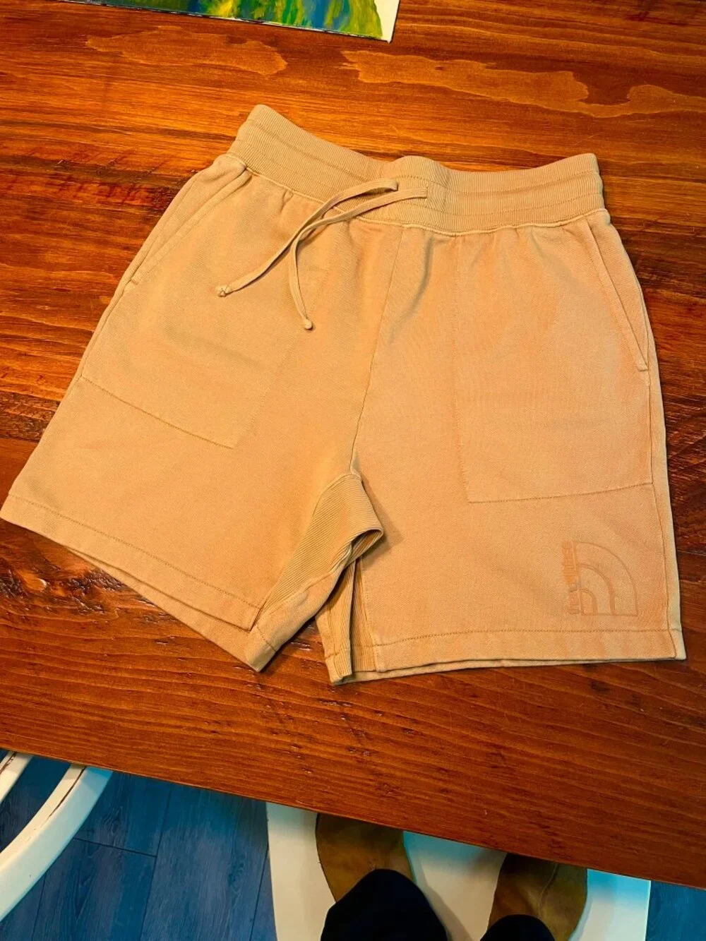 The North Face Men's Shorts, Excellent Condition, Faded Mustard Brown
